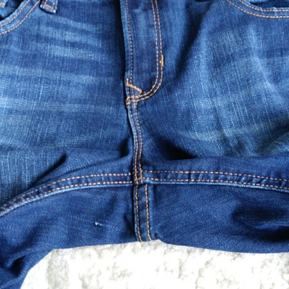 Old Navy Boyfriend Straight Distressed Jeans 4R Blue - Picture 9 of 16
